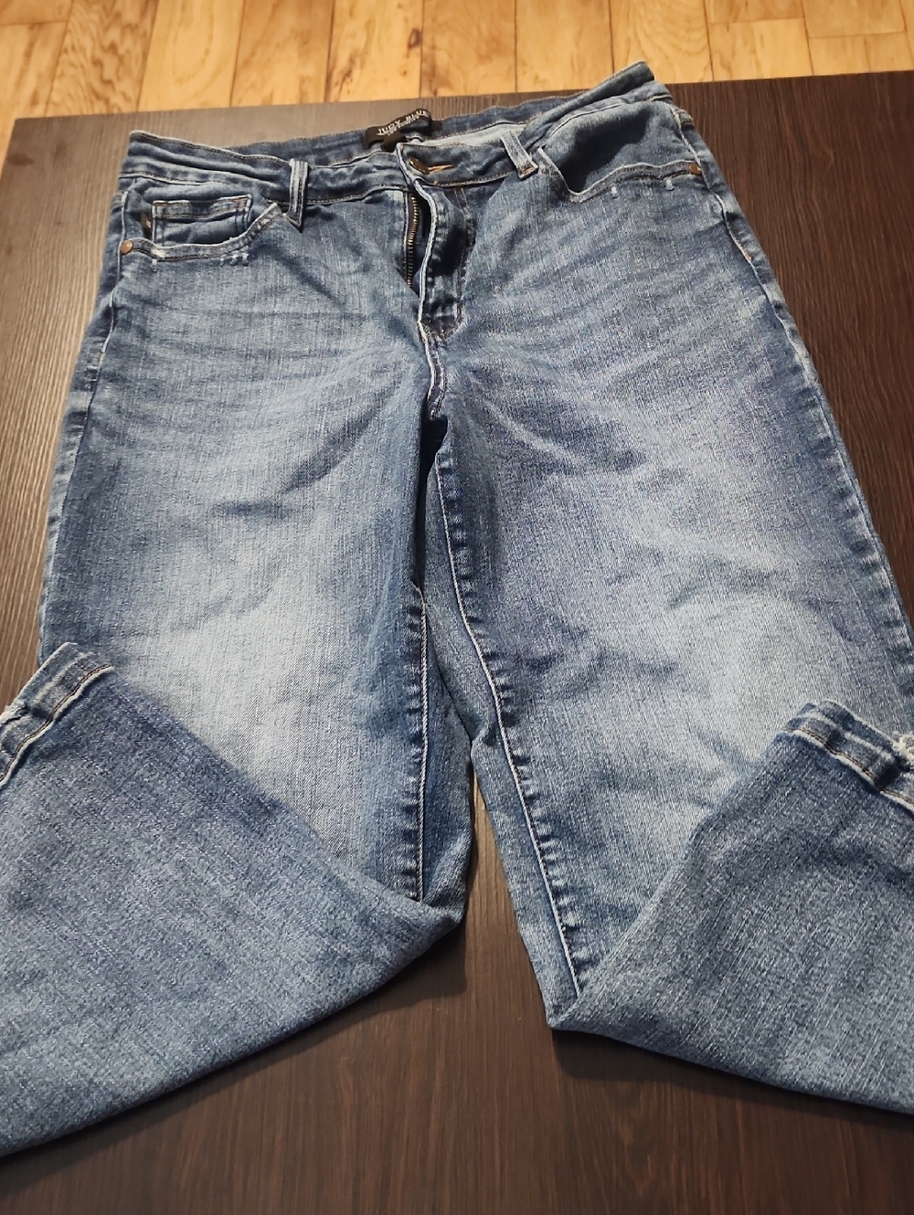 Judy Blue Light Blue Straight Jeans